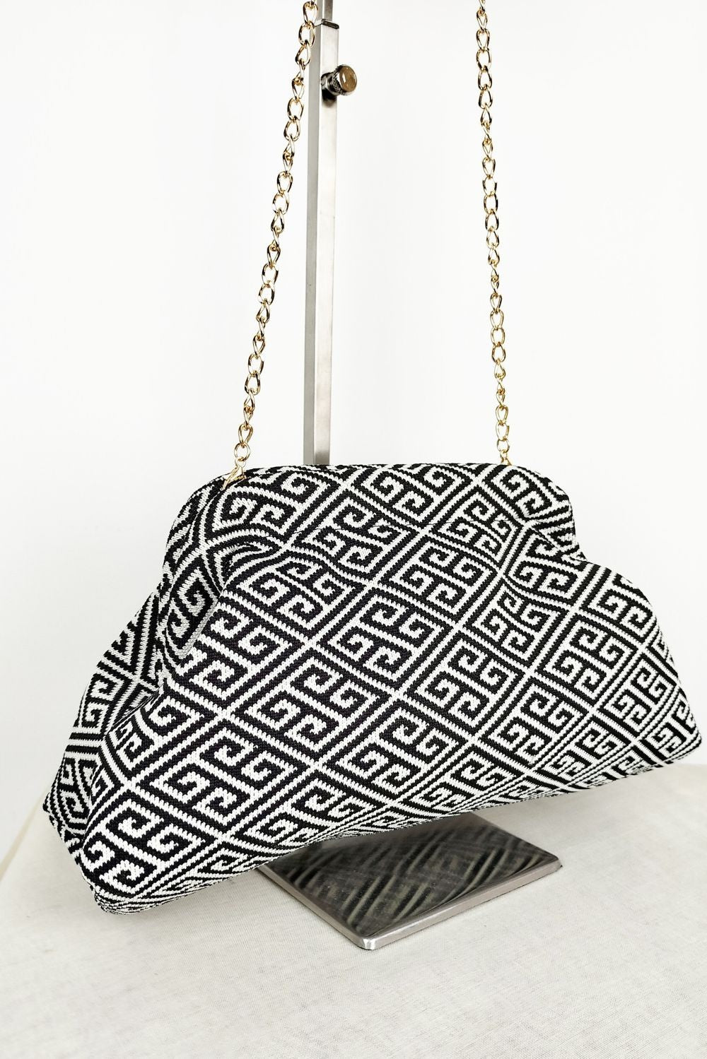 Τσαντάκι ώμου clutch printed