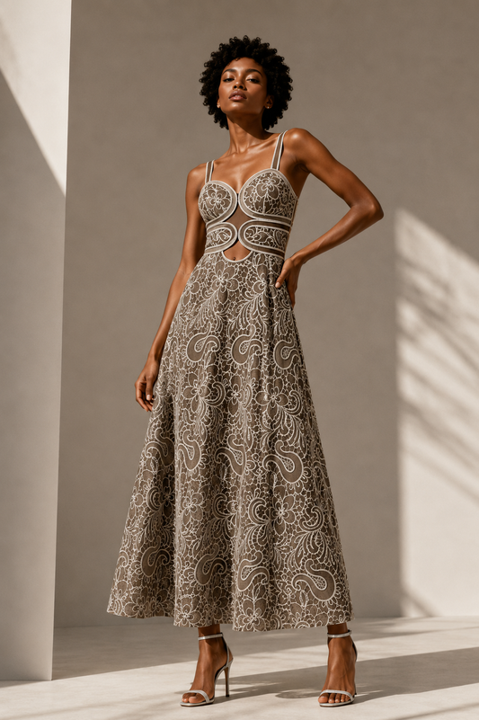 Φόρεμα elegant maxi InEra 1624