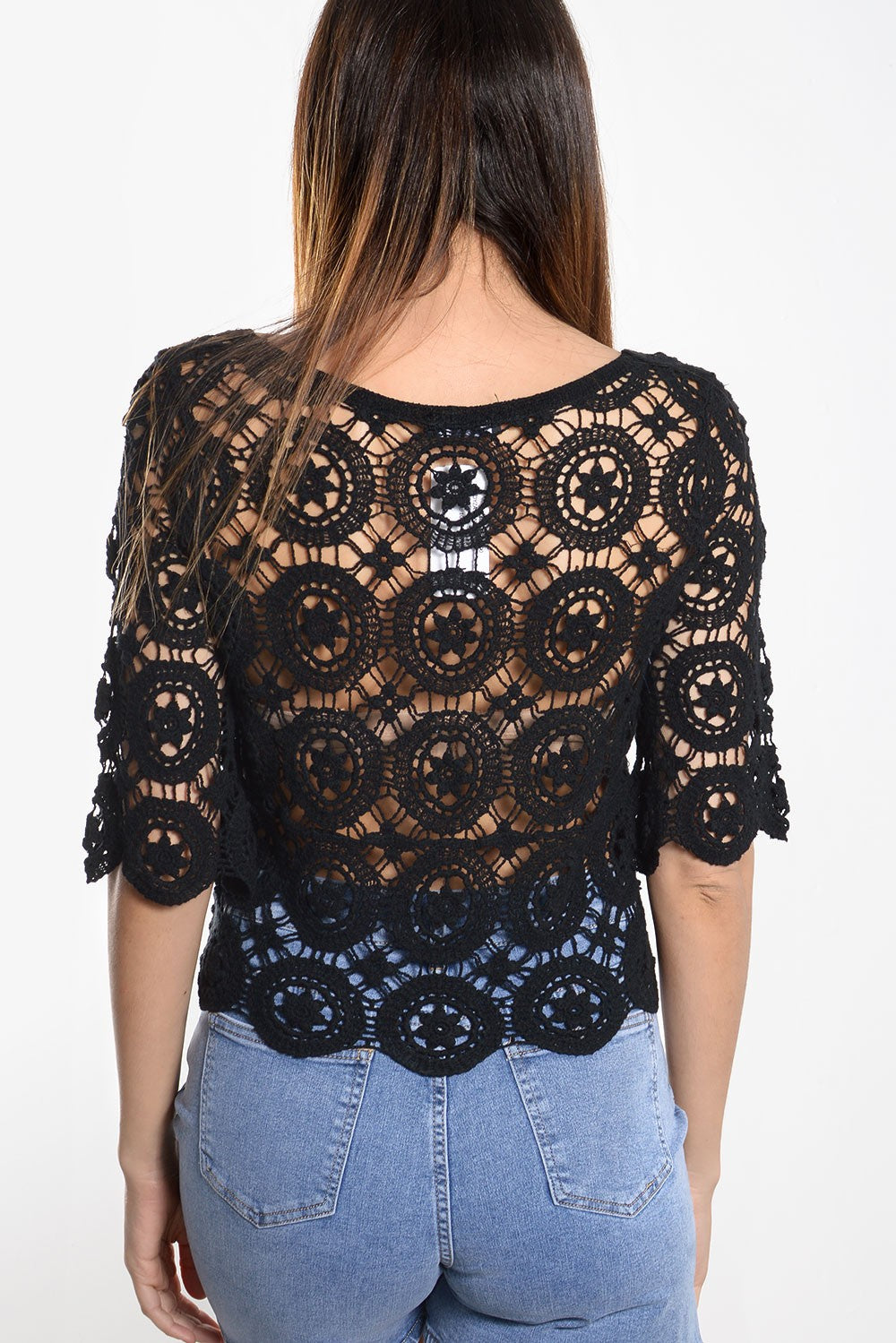 Top δανδέλα βελονάκι