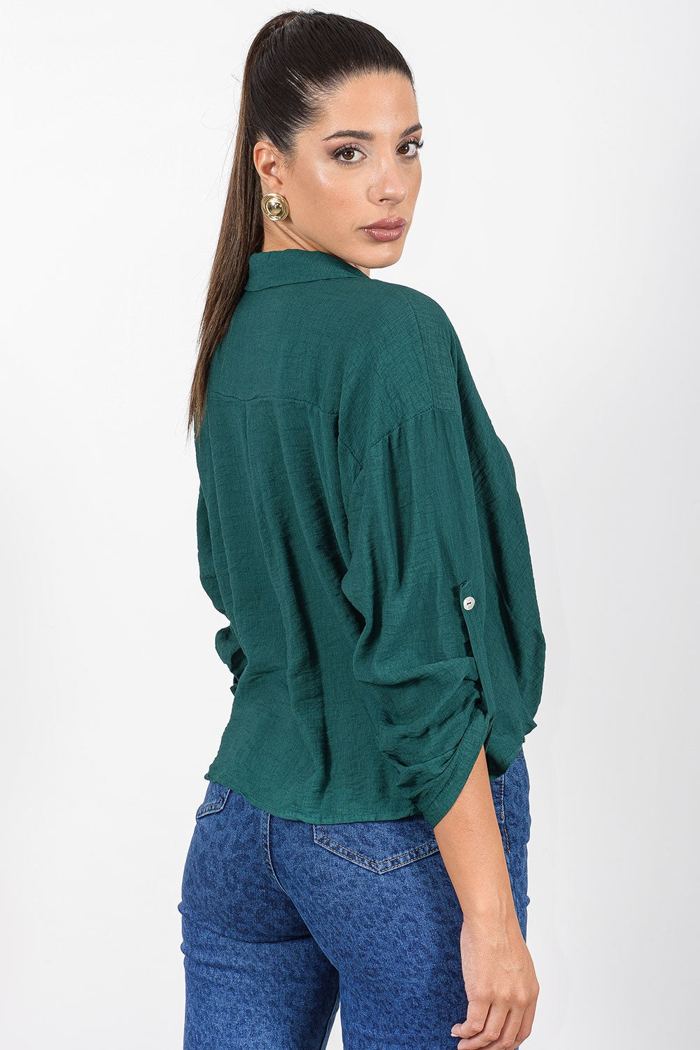 Πουκάμισο στριφτό viscose