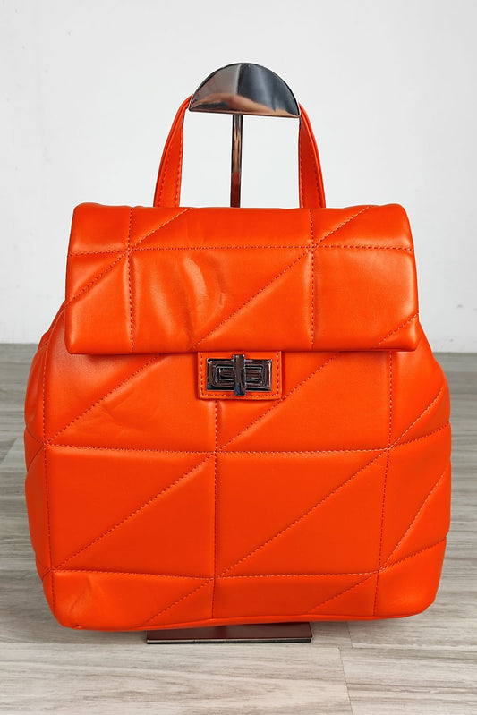 Backpack καπιτονέ δερματίνης