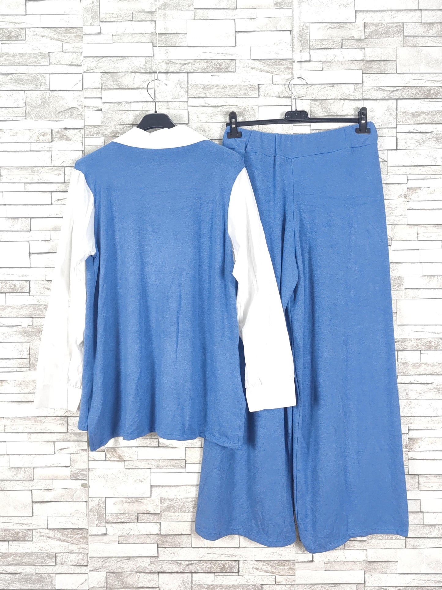 Σετ μπλουζοπουκαμίσα & Παντελόνα loose