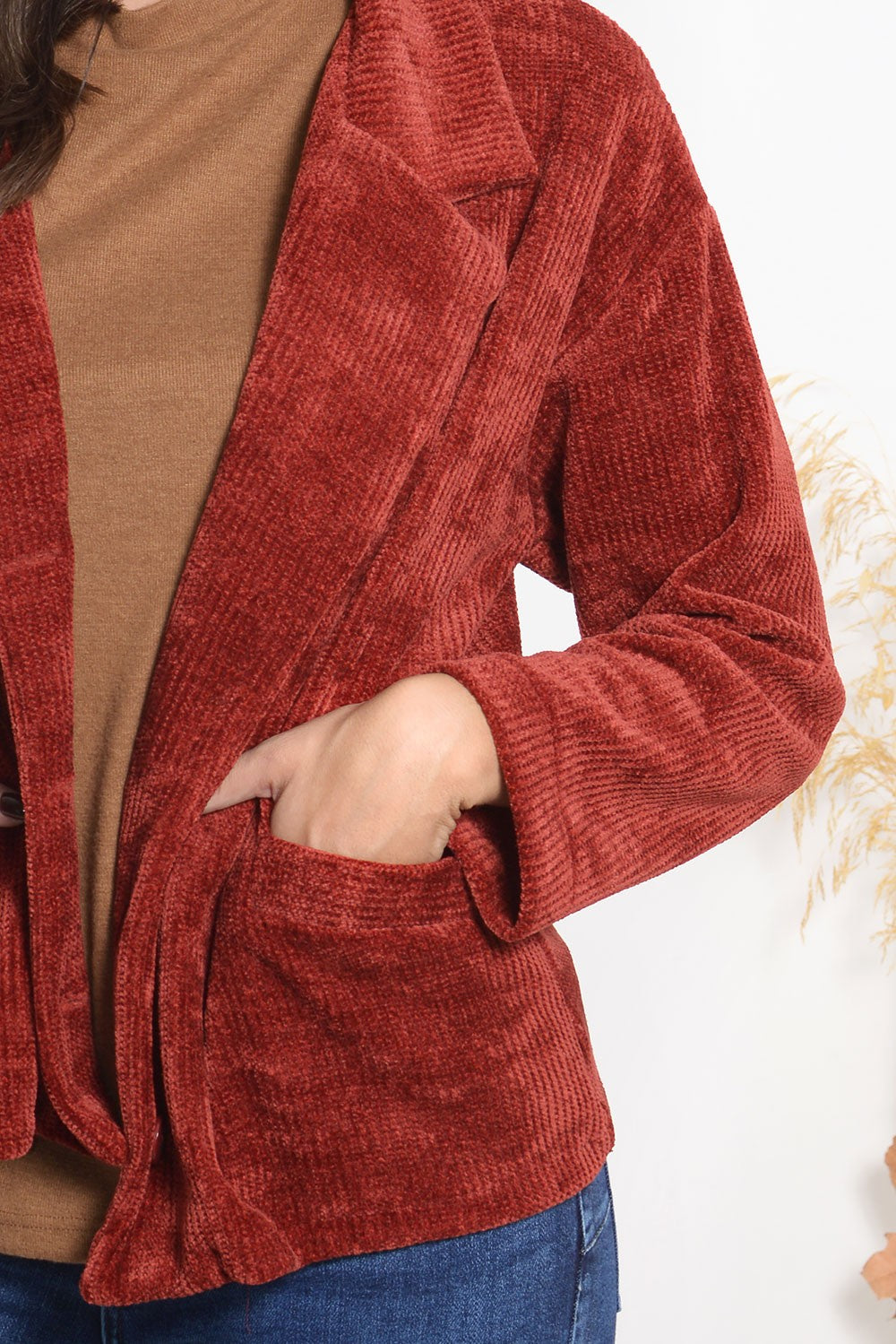 Ζακέτα chenille