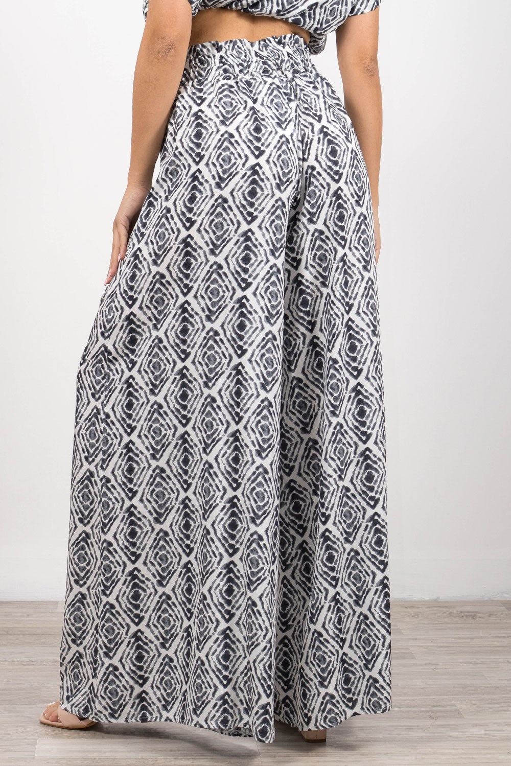 Σετ μπλούζα - παντελόνα printed oversized