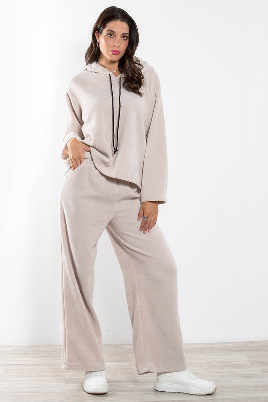 Σετ φόρμας σενίλ φούτερ - παντελόνι