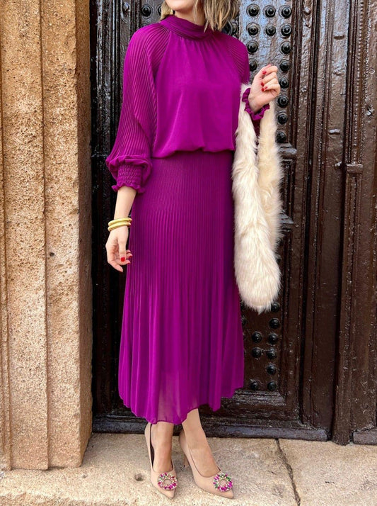 Φόρεμα maxi elegant detailed