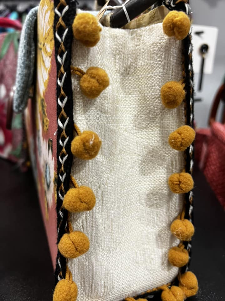 Τσάντα χειροποίητη floral