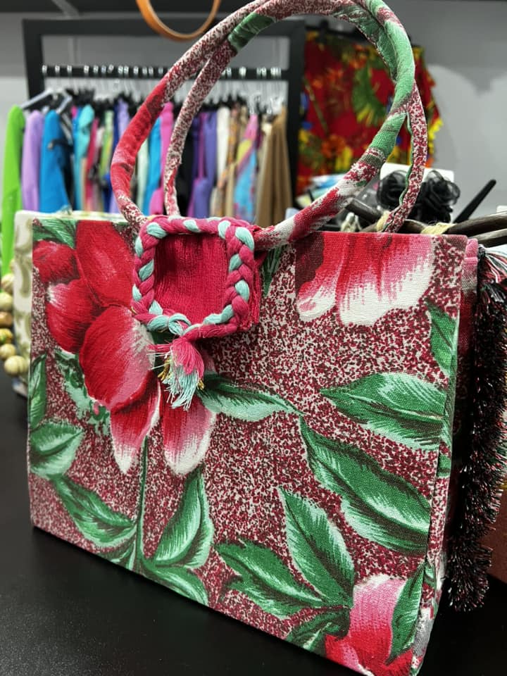 Τσάντα χειροποίητη floral