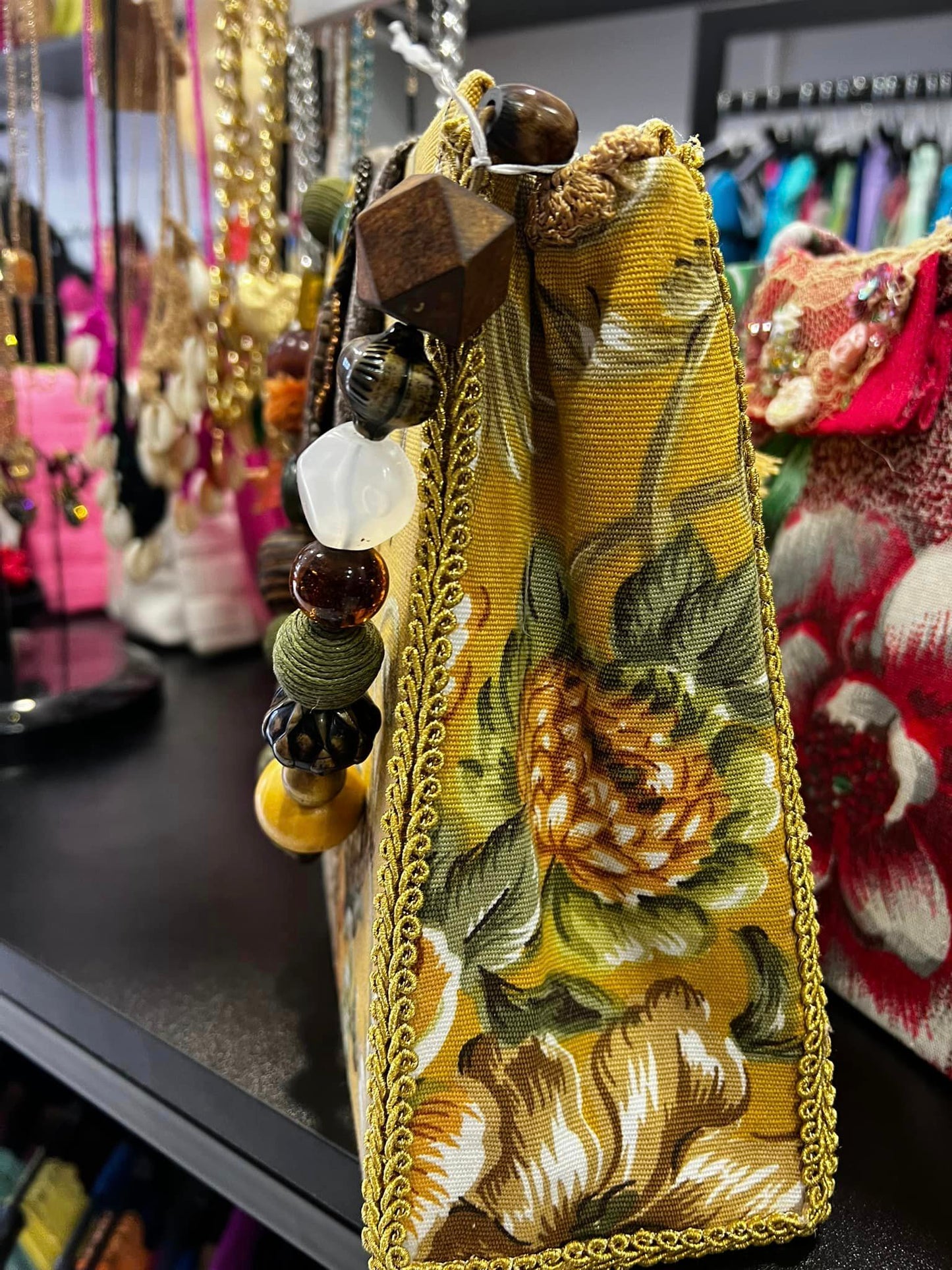 Τσάντα χειροποίητη floral