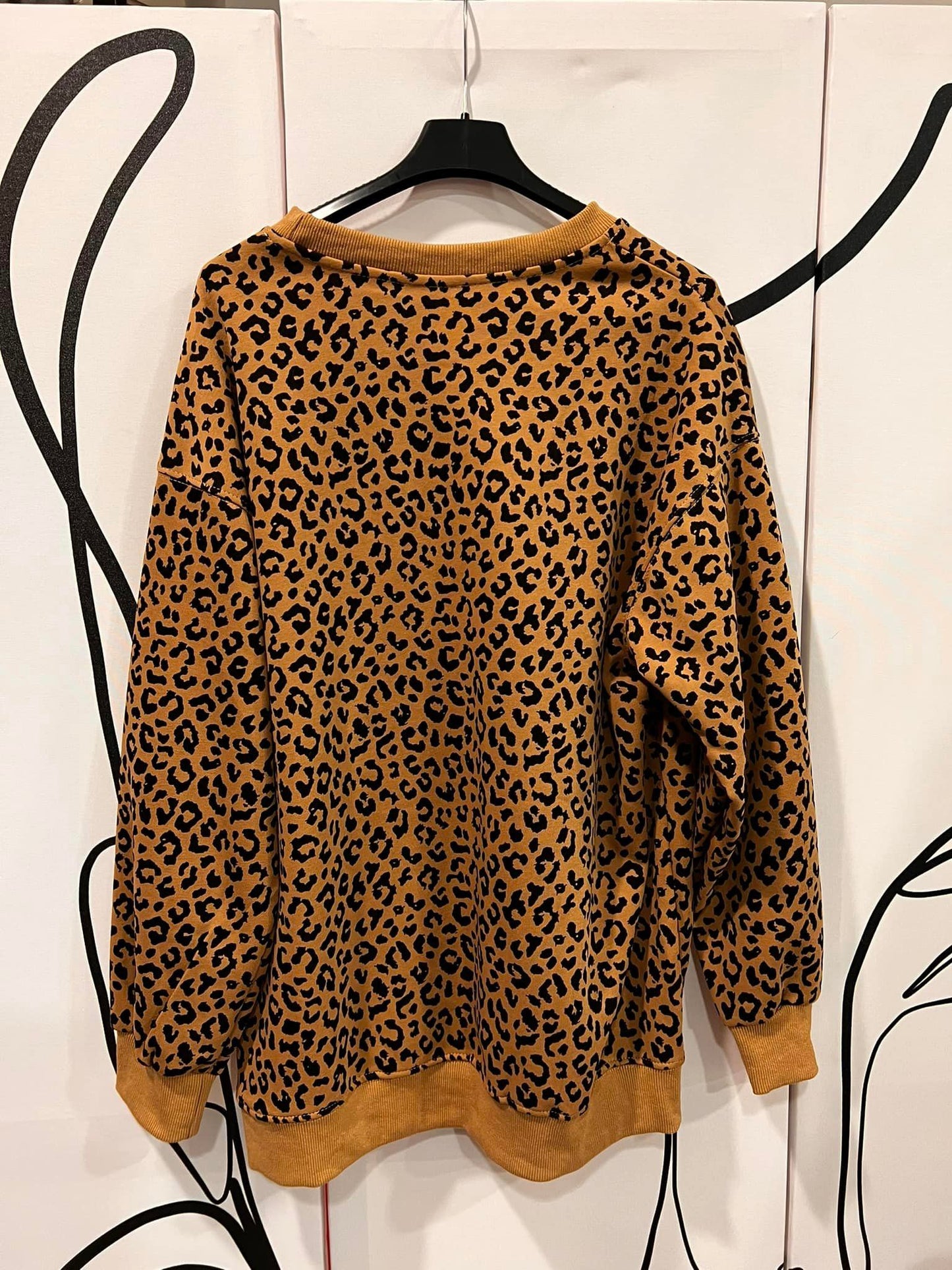 Pullover animal printed με στάμπα
