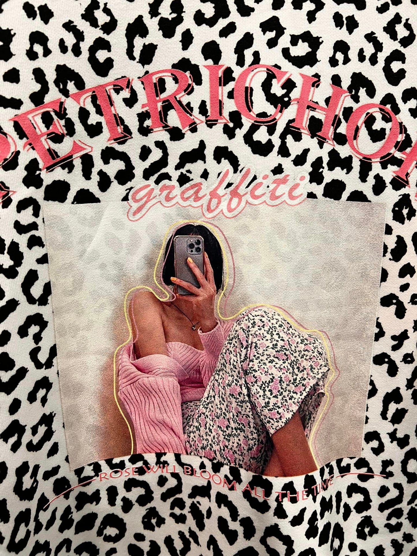 Pullover animal printed με στάμπα