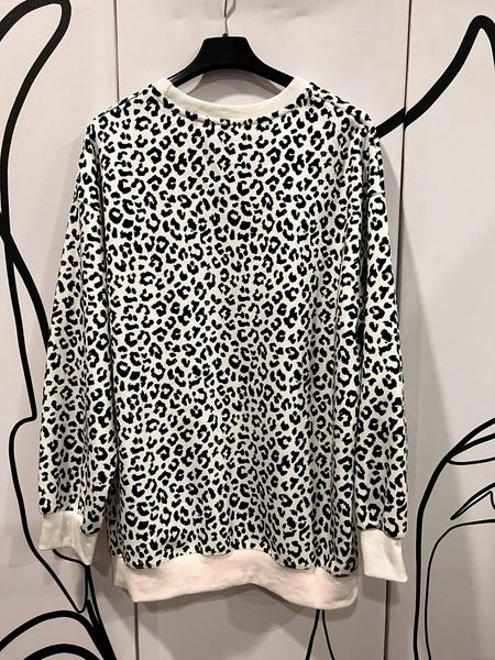 Pullover animal printed με στάμπα