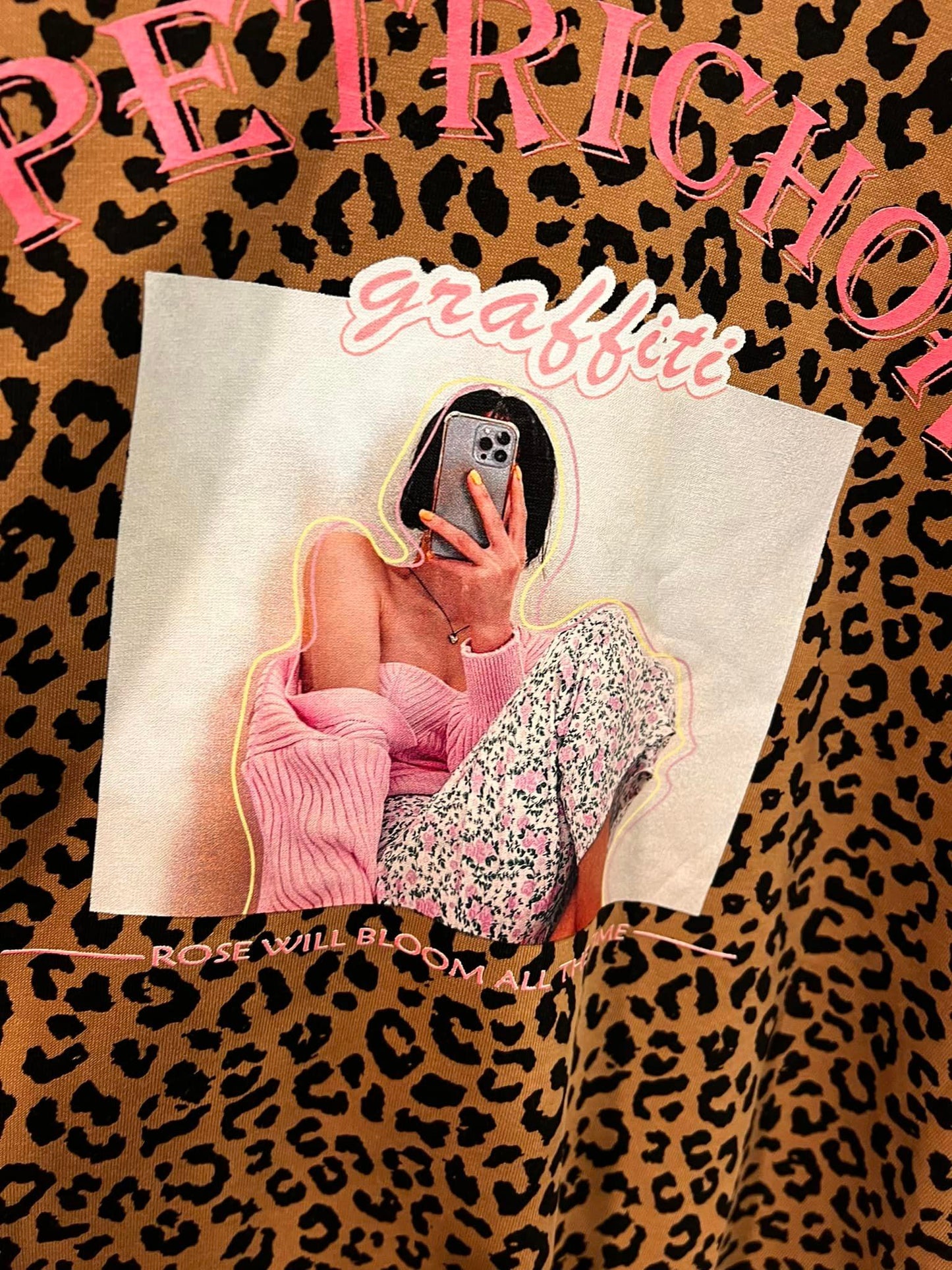 Pullover animal printed με στάμπα