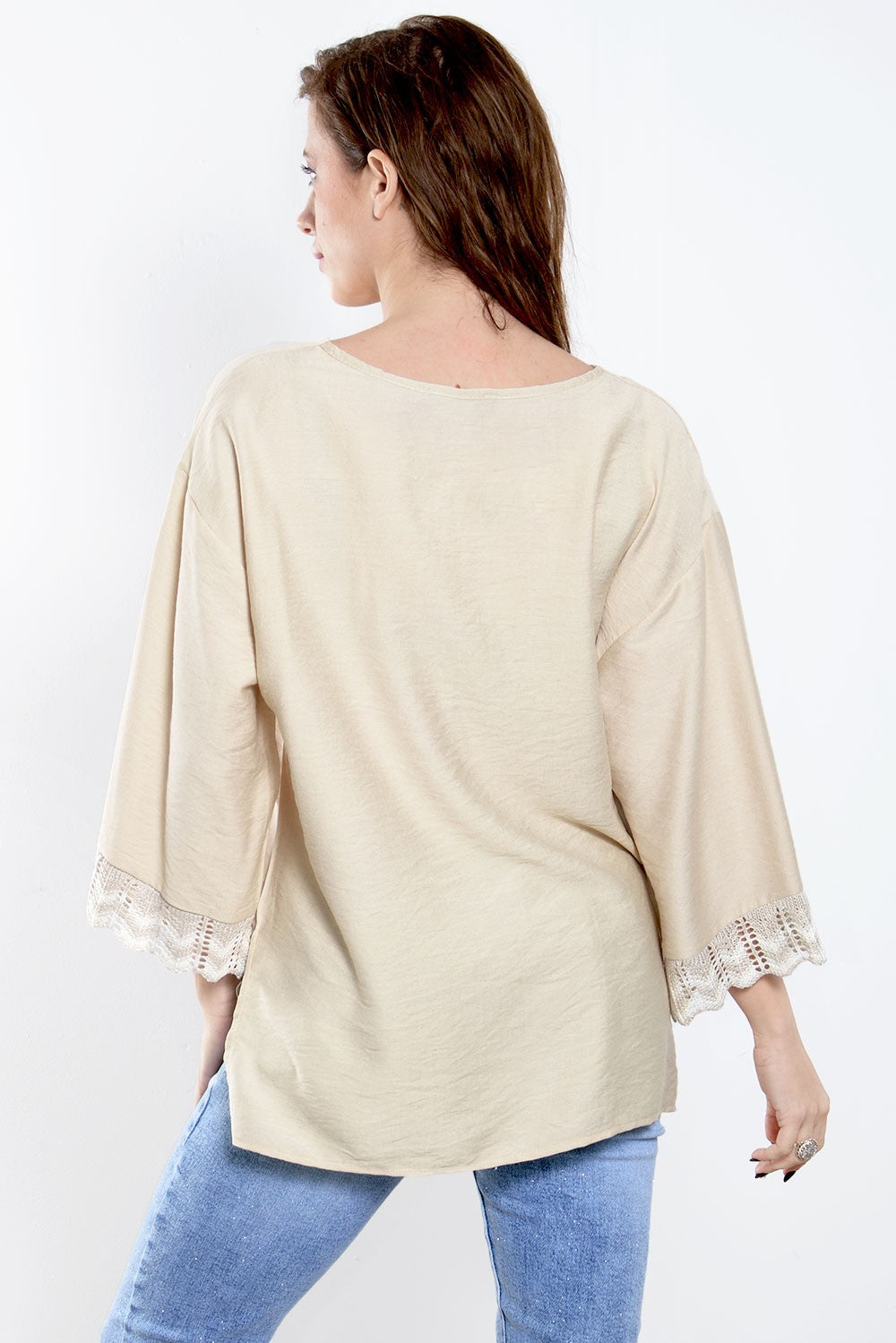 Μπλούζα plus size detailed