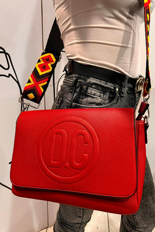 Τσάντα δερματίνης με ιμάντα