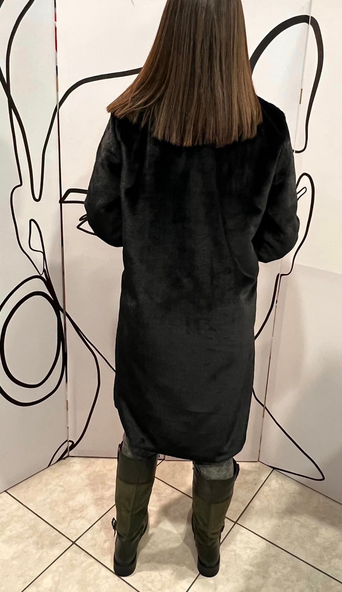 Γούνινο οικολογικό παλτό