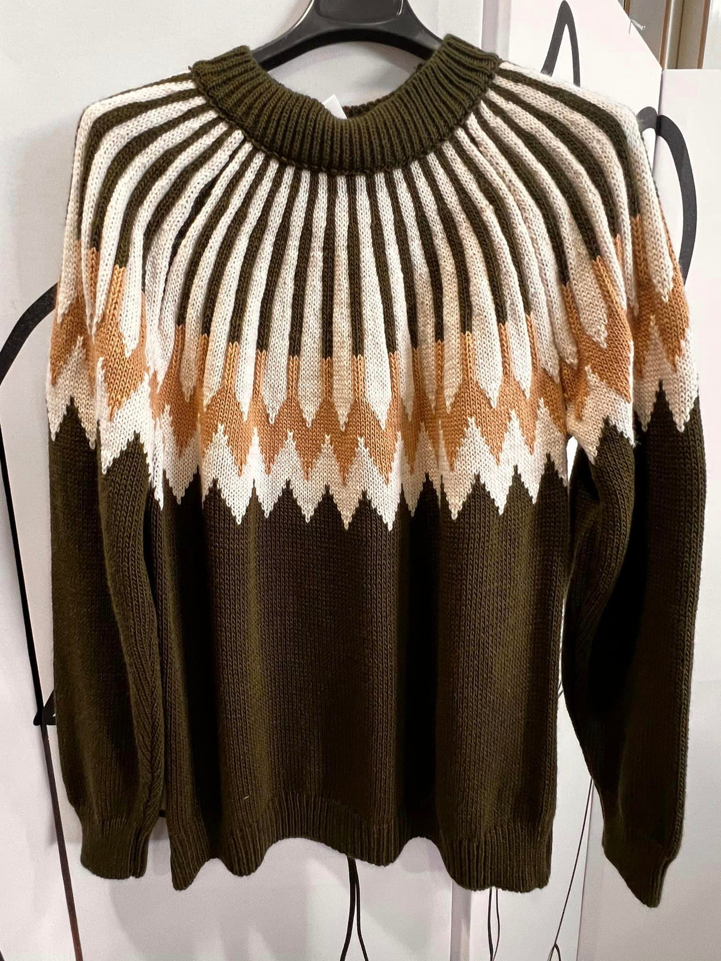 Μπλούζα πλεκτή ζακάρ