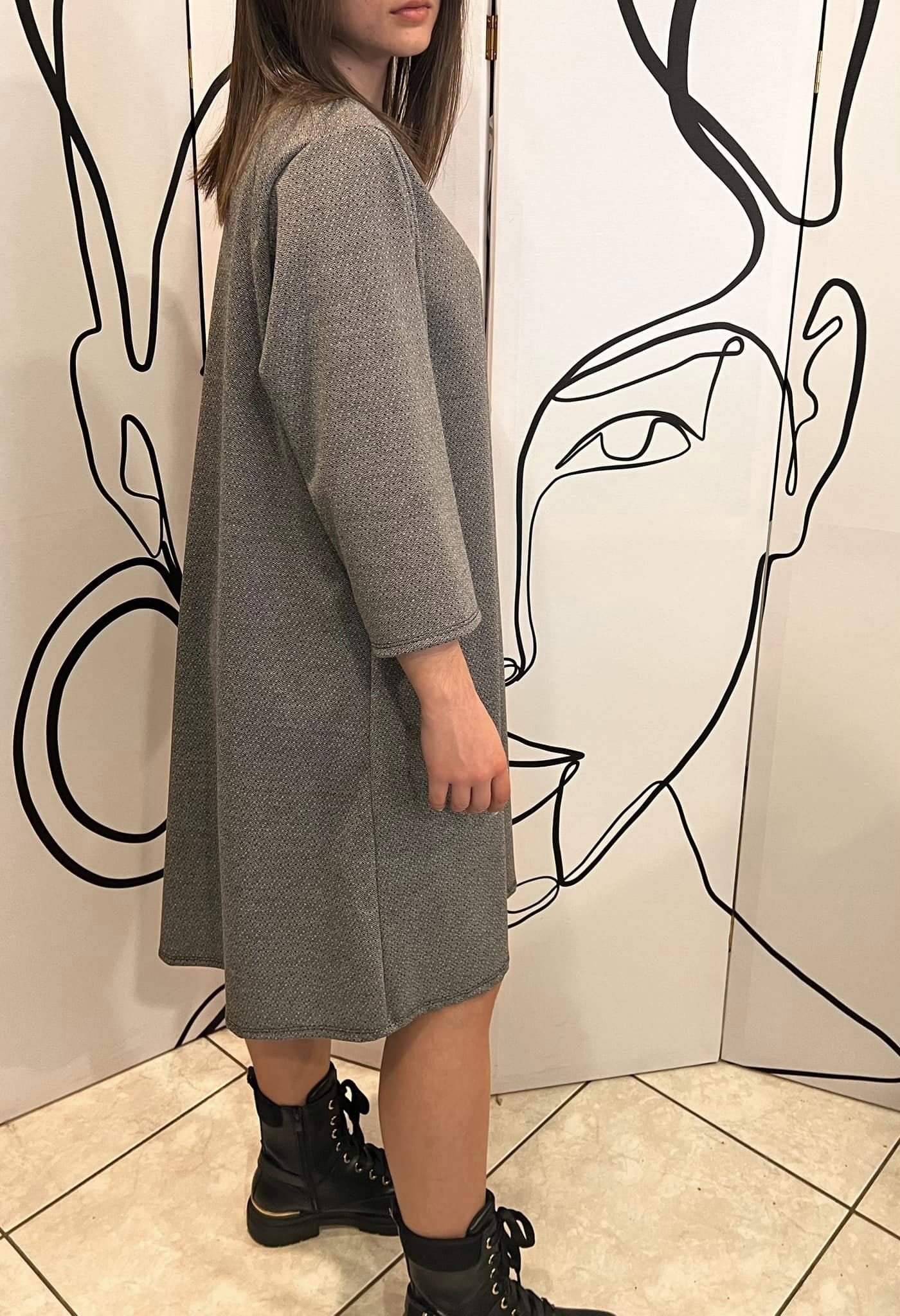 Φόρεμα midi εβαζέ