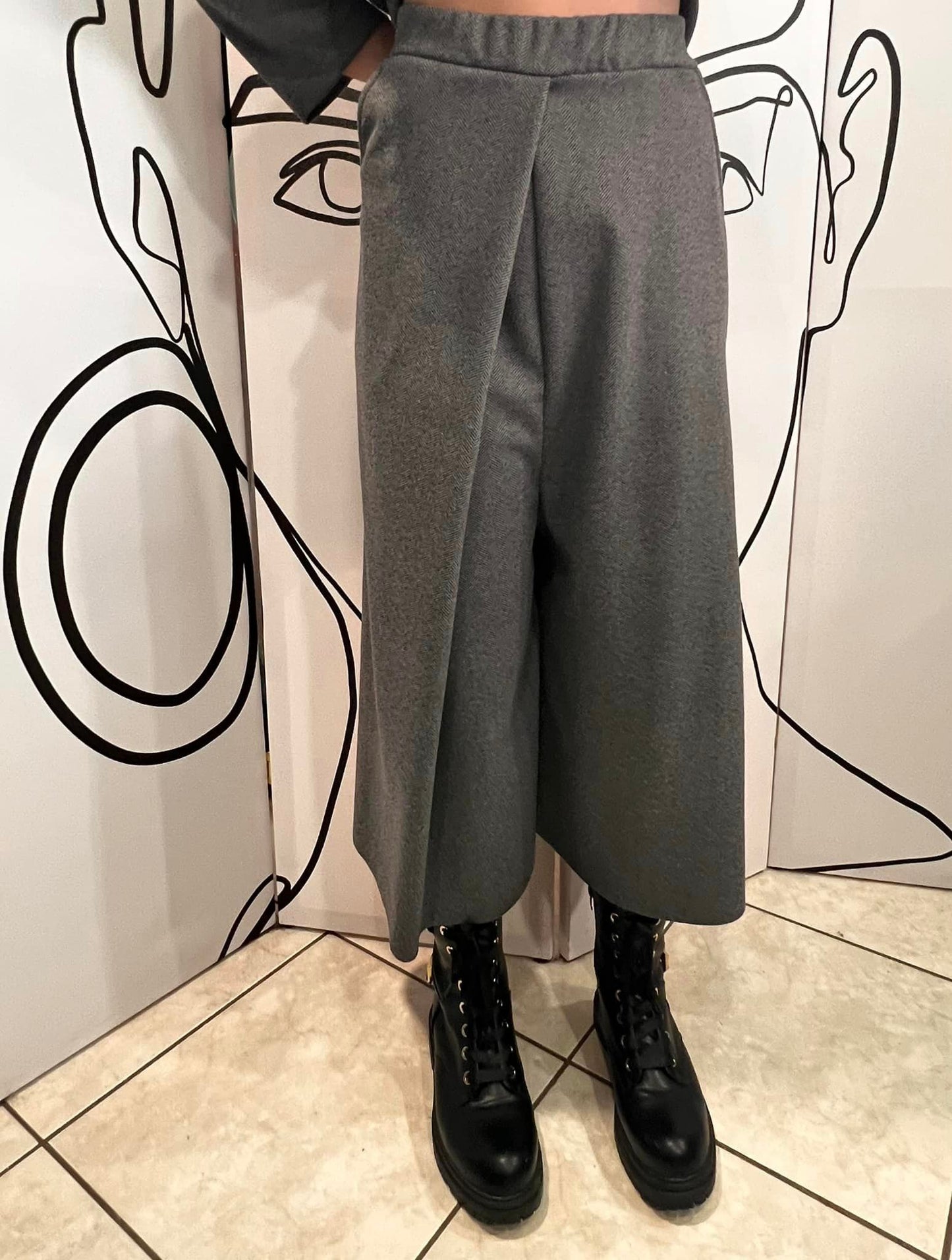 Σετ σακάκι - παντελονόφουστα