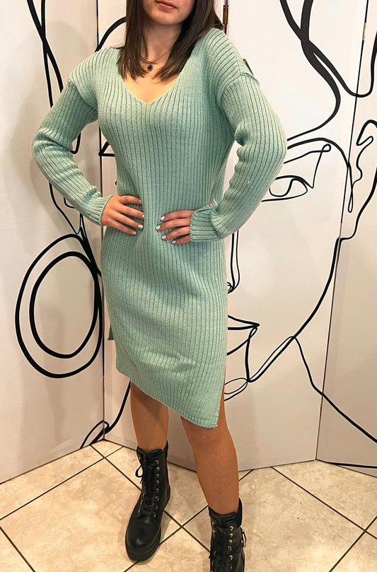 Φόρεμα πλεκτό midi