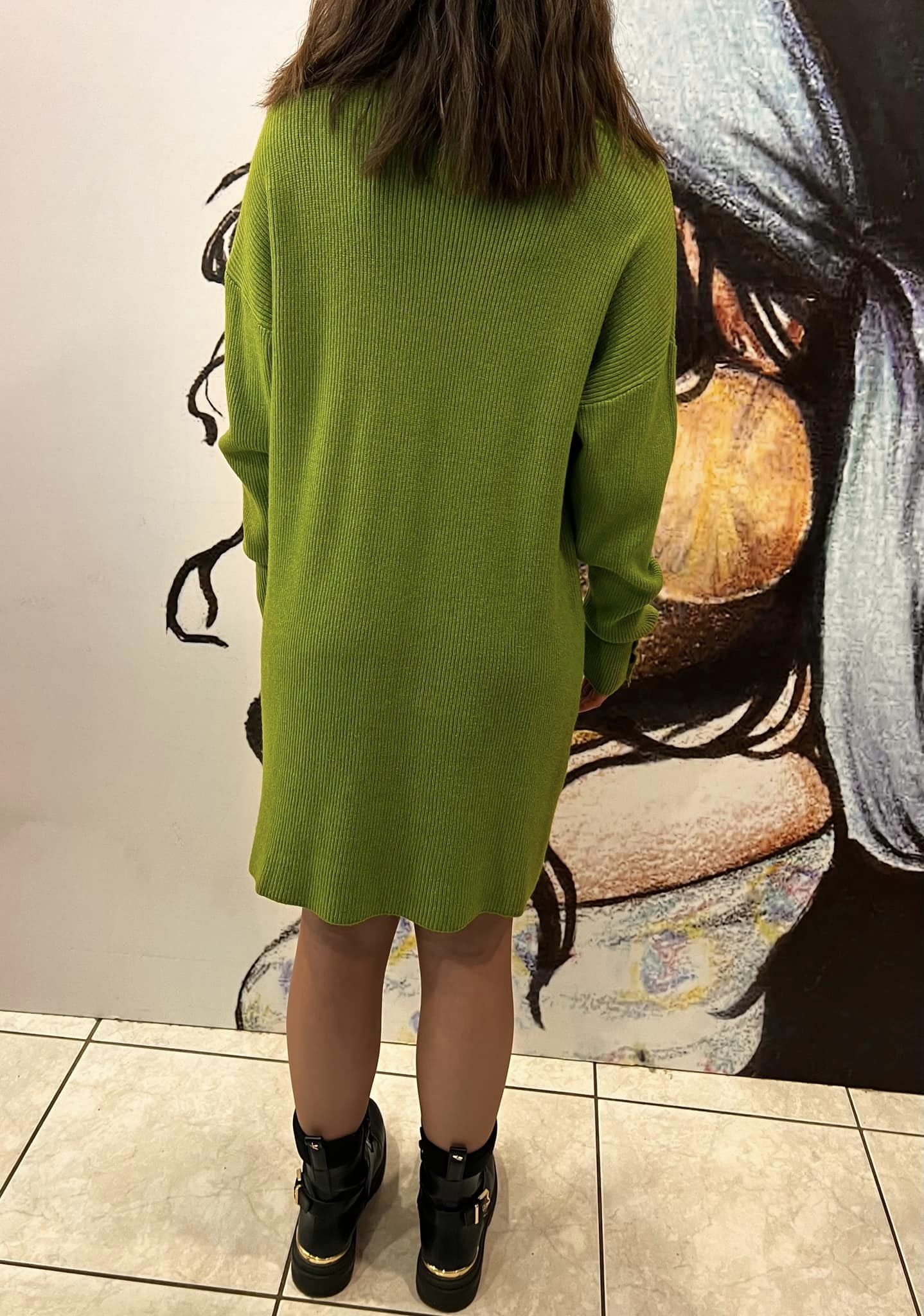 Μπλουζοφόρεμα πλεκτό ζιβάγκο