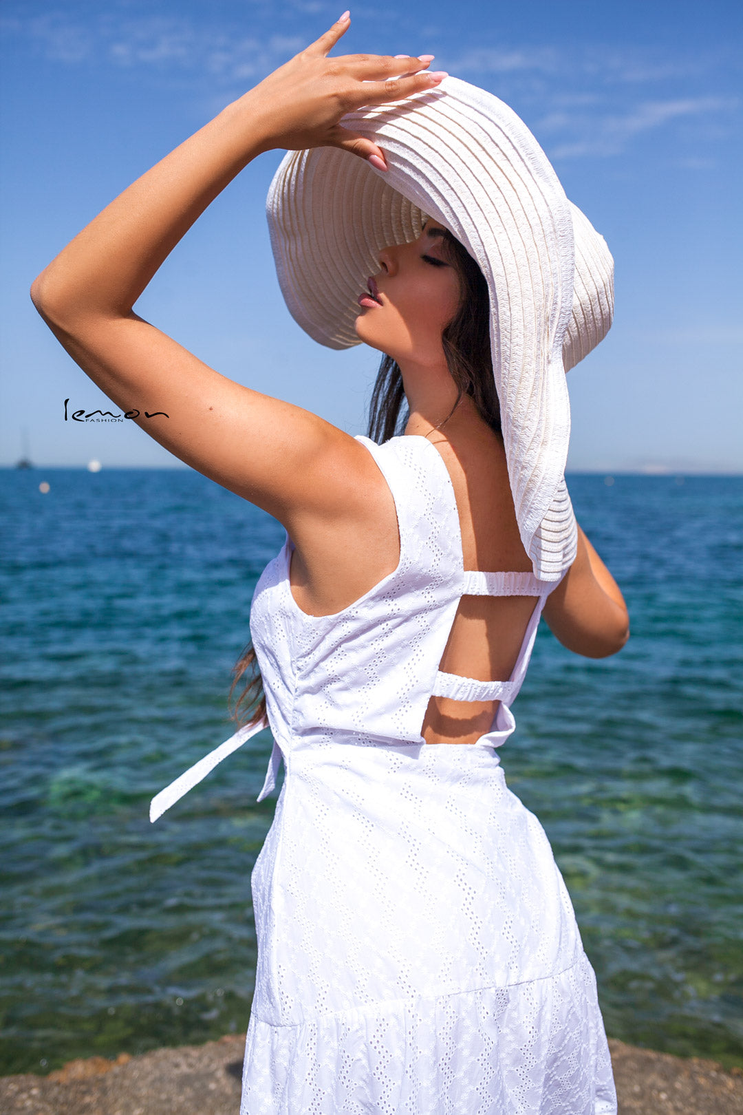 Φόρεμα maxi κηπούρ detailed