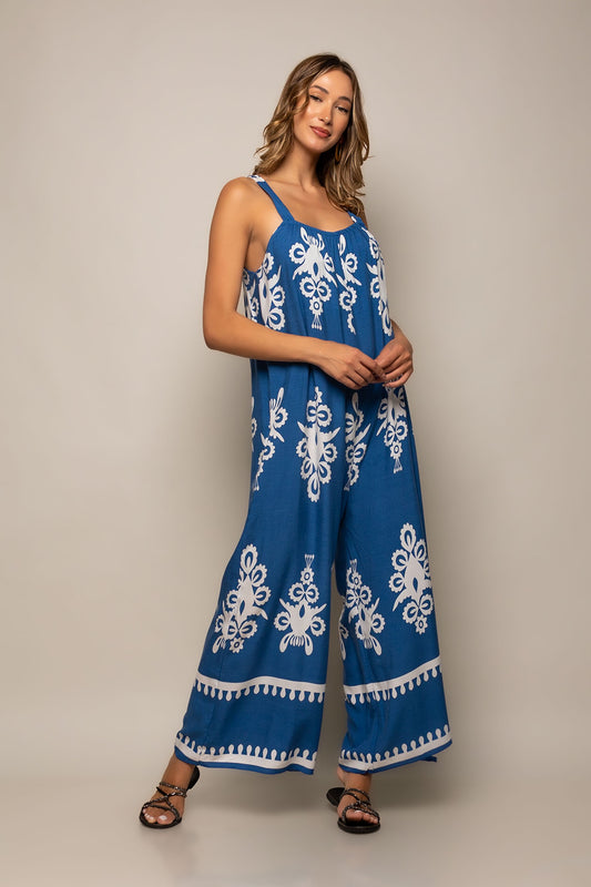 Ολόσωμη φόρμα ethnic printed