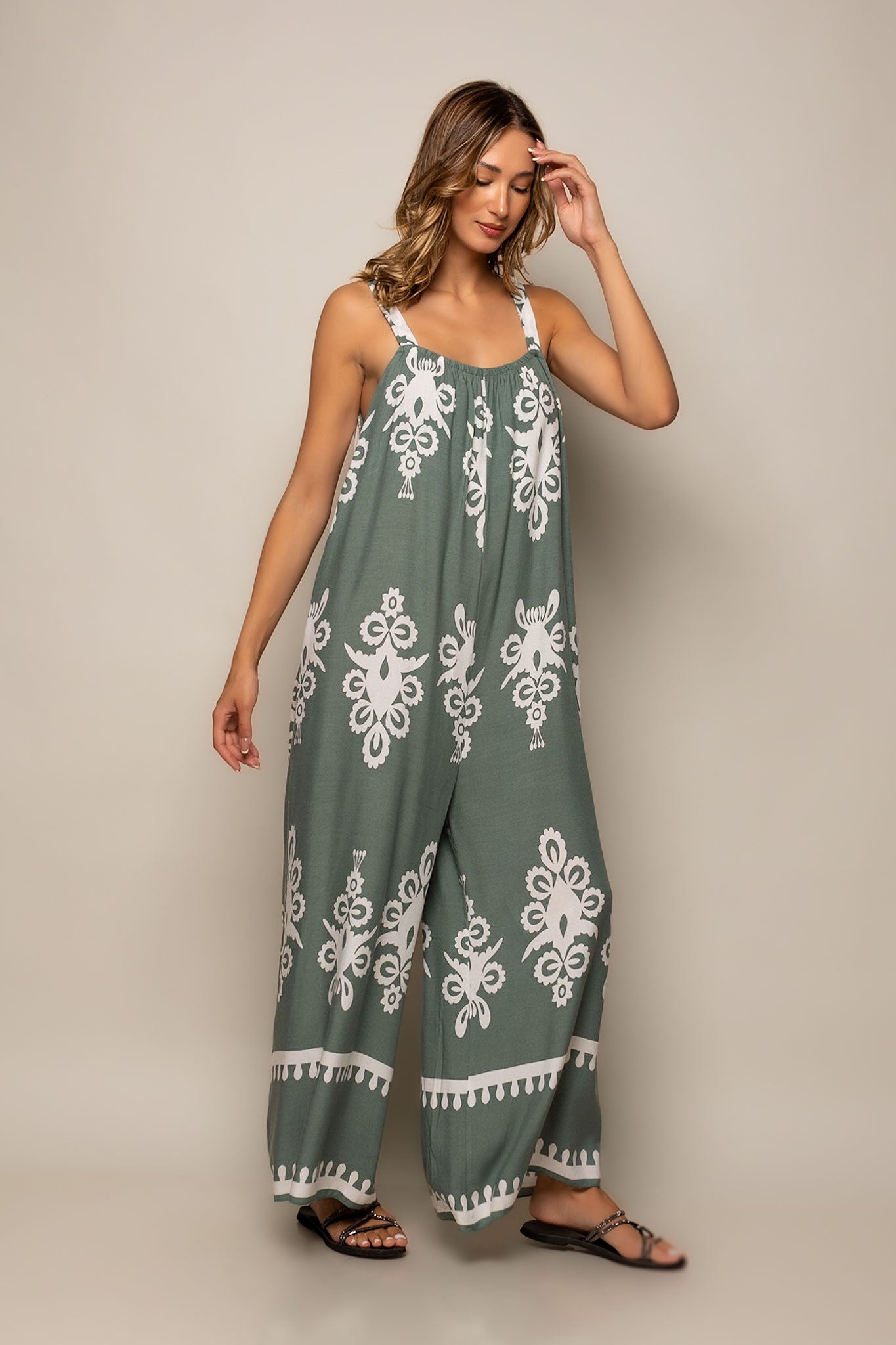 Ολόσωμη φόρμα ethnic printed