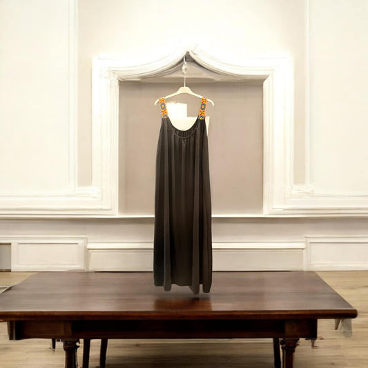 Φόρεμα maxi ραντάτο detailed