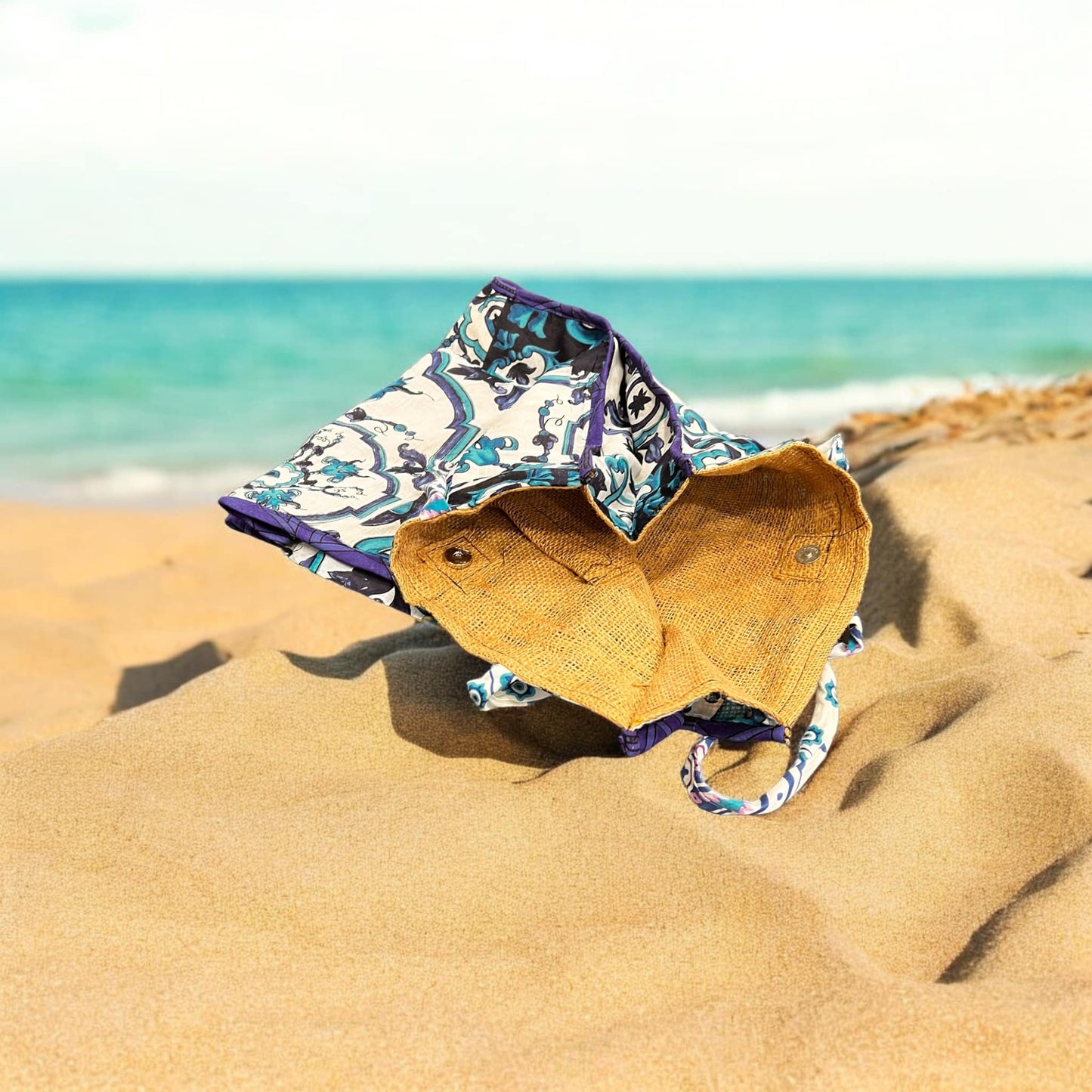 Shopper bag summer printed