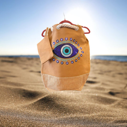 Σακίδιο πλάτης παραλίας detailed