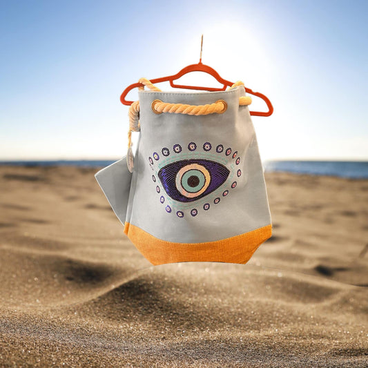 Σακίδιο πλάτης παραλίας detailed