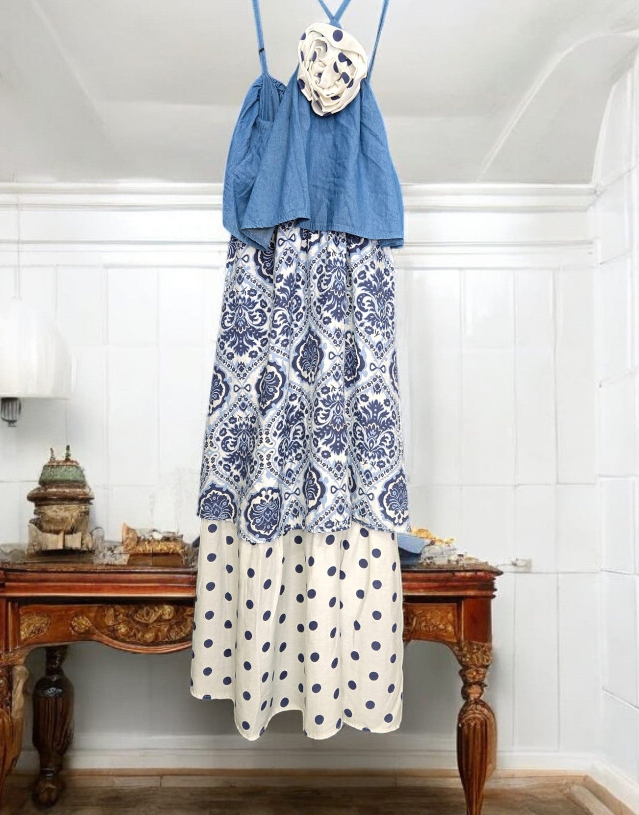 Φόρεμα maxi πολύχρωμο