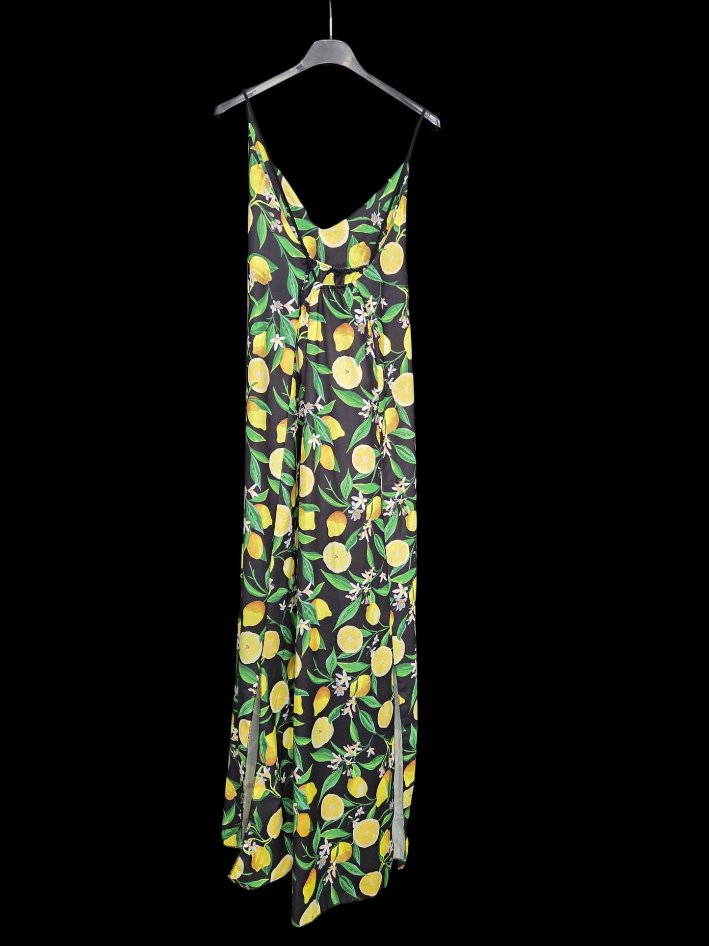 Φόρεμα maxi αέρινο ριχτό detailed