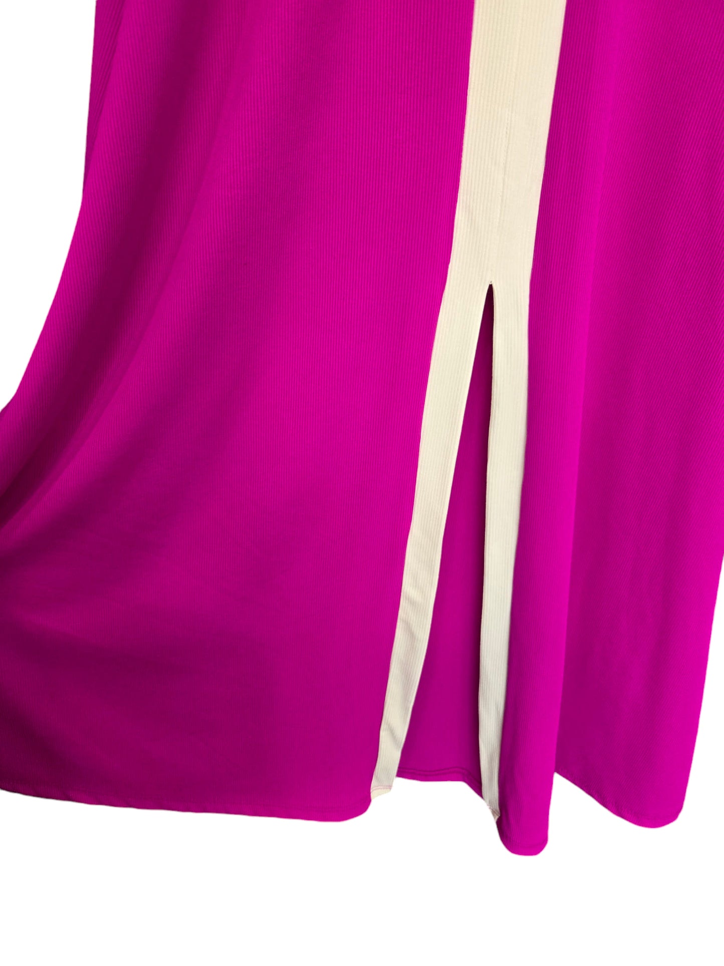 Φόρεμα maxi rib detailed