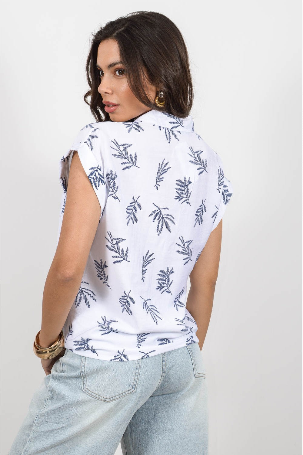 Πουκάμισο δετό printed