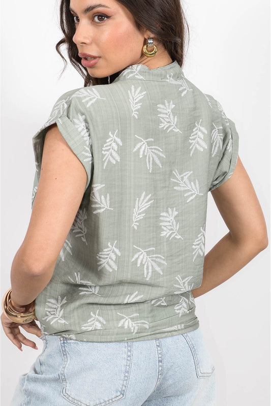 Πουκάμισο δετό printed