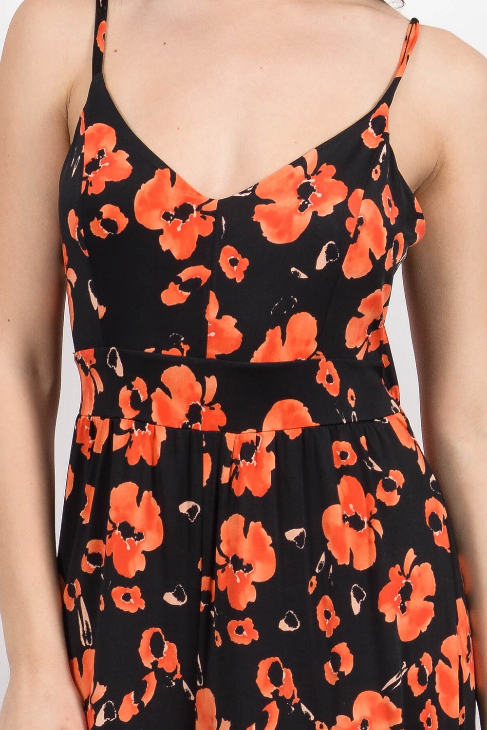 Ολόσωμη φόρμα floral εξώπλατη