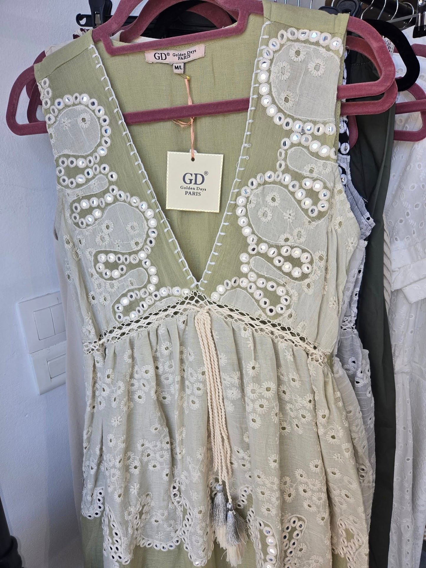 Φόρεμα midi/maxi boho κηπούρ