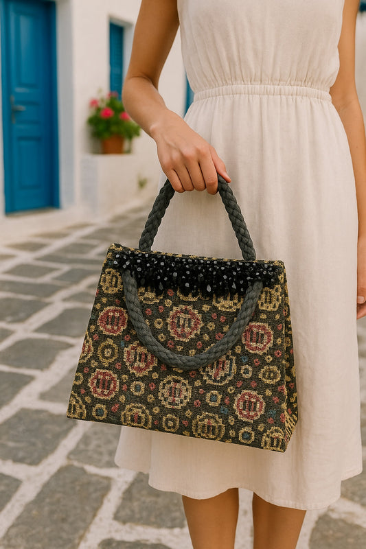 Τσάντα χειροποίητη boho
