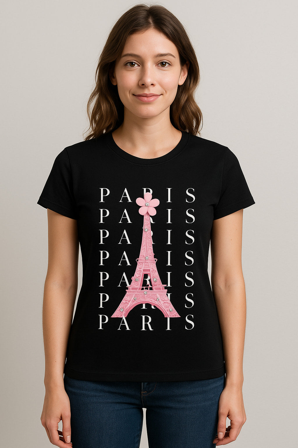 T-Shirt βαμβακερό EIFFEL TOWER