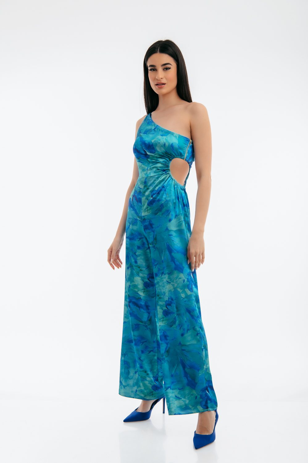 Ολόσωμη φόρμα βραδινή satin