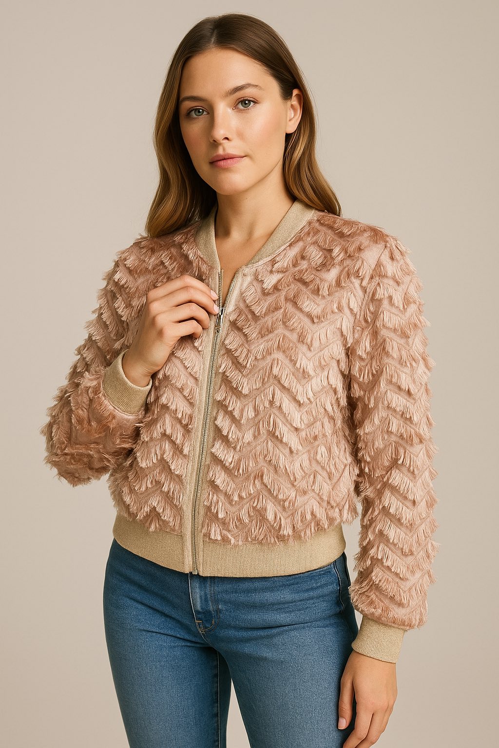 Statement bomber jacket