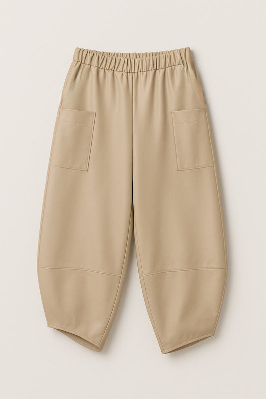 Βράκα baggy δερματίνης