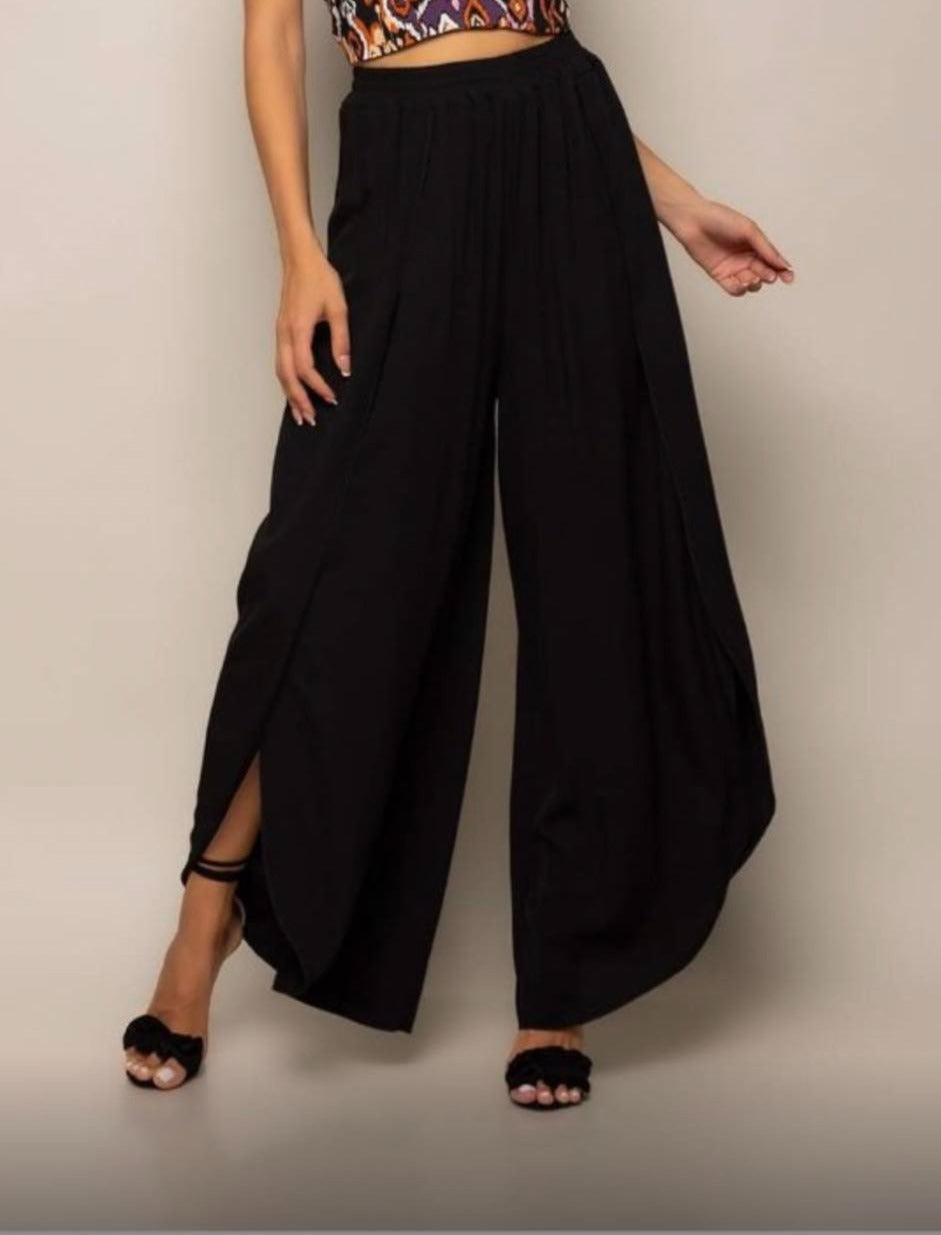 Παντελόνα σαλβάρι με ανοίγματα