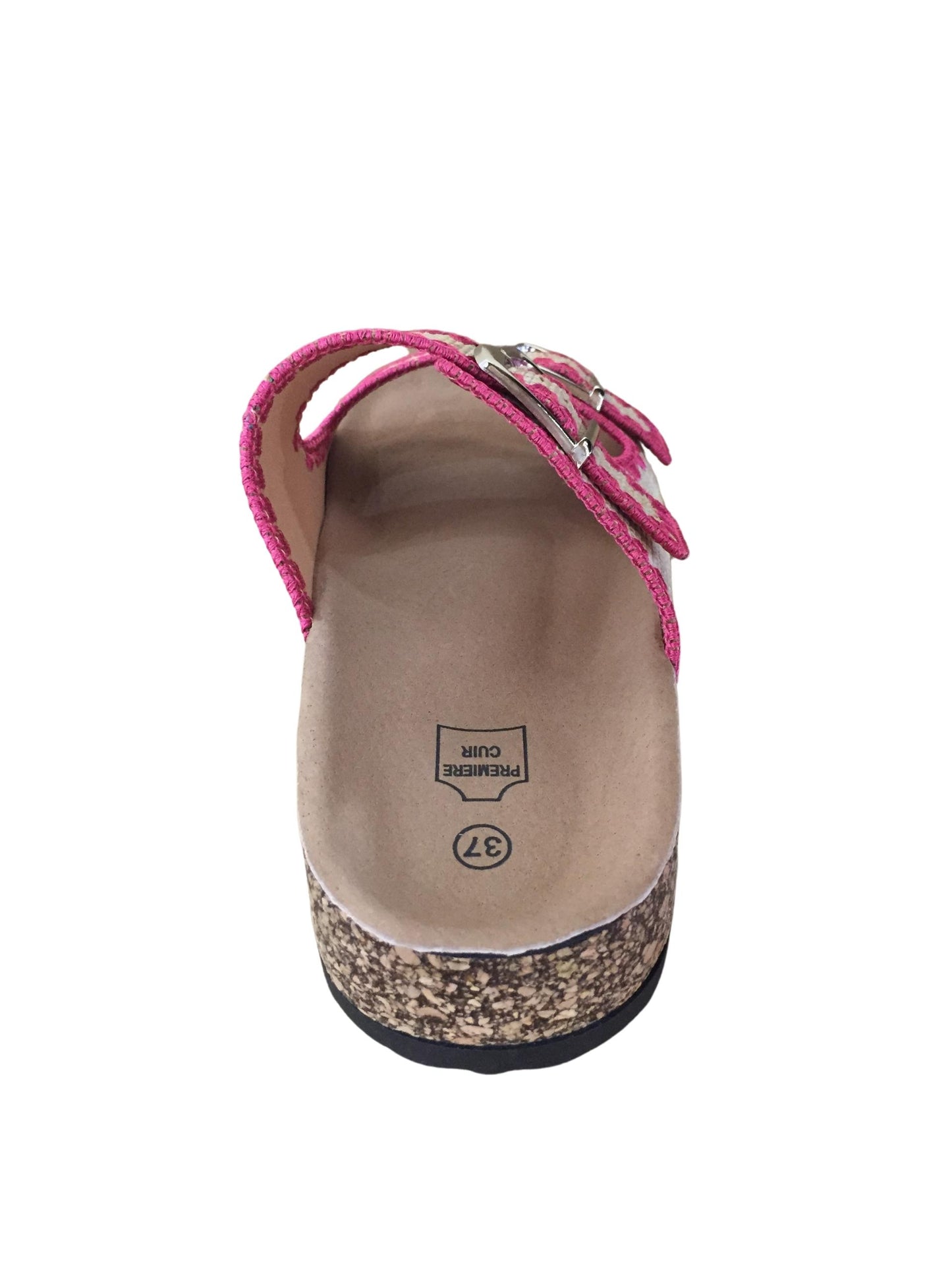 Flatform sandals detailed