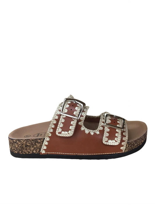 Flatform sandals detailed