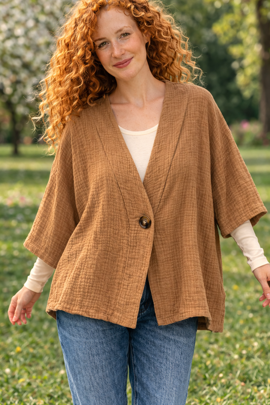 Πουκαμίσα κιμονό oversized