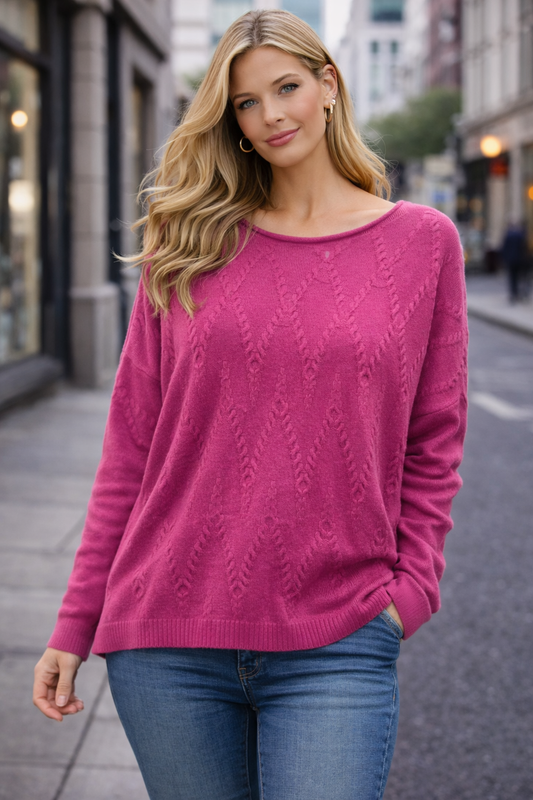 Μπλούζα πλεκτή oversized