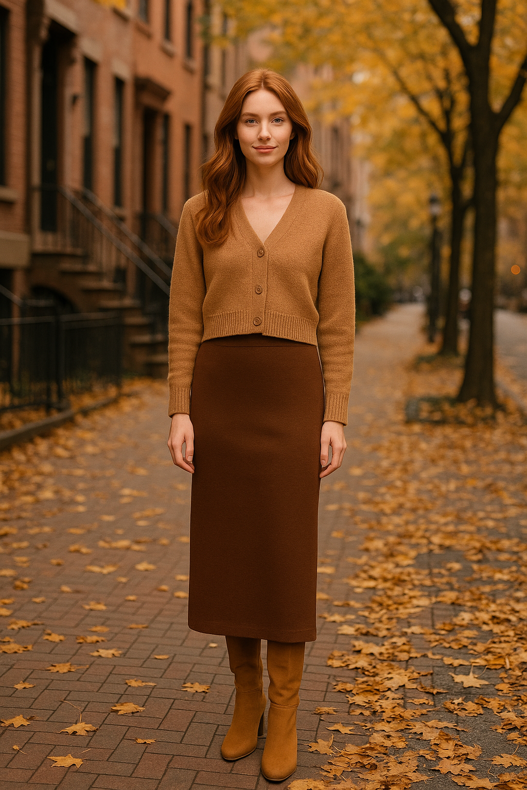 Φούστα midi/maxi πλεκτή